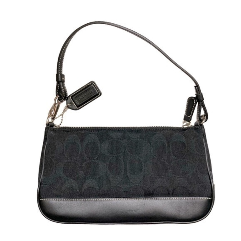 Coach signature c black mini bag vintage Demi rare